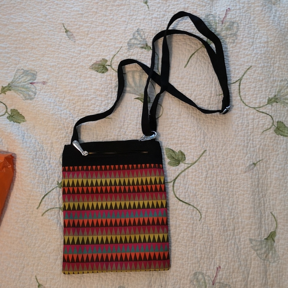 Quirky Neon Prism Crossbody Purse